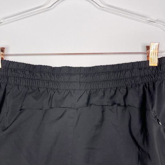 Athleta Small S Black Mesh Racer Run Shorts 4" Inseam Running Workout Liner - Picture 8 of 13
